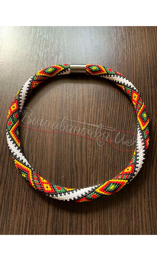 Джгут з бісеру Д07 - фото 3 vishivano4ka.com.ua