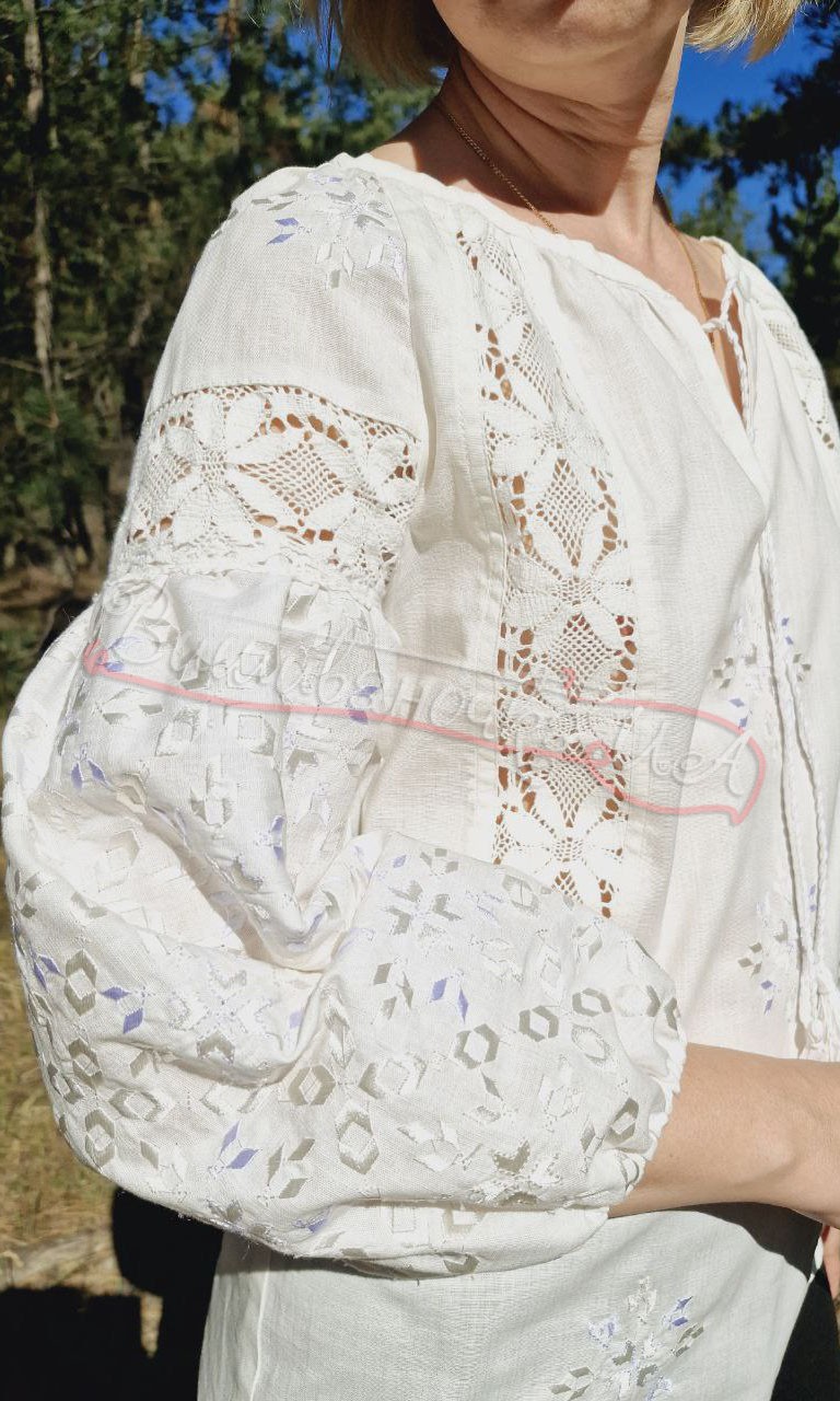 Жіноча вишита блуза 7520 - фото 4 vishivano4ka.com.ua