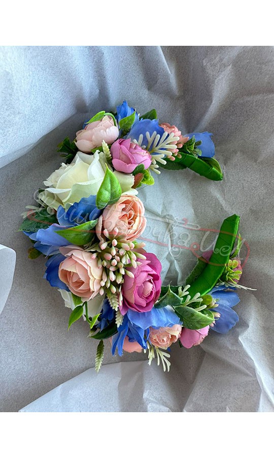 Віночок з квітів В62 - фото 2 vishivano4ka.com.ua