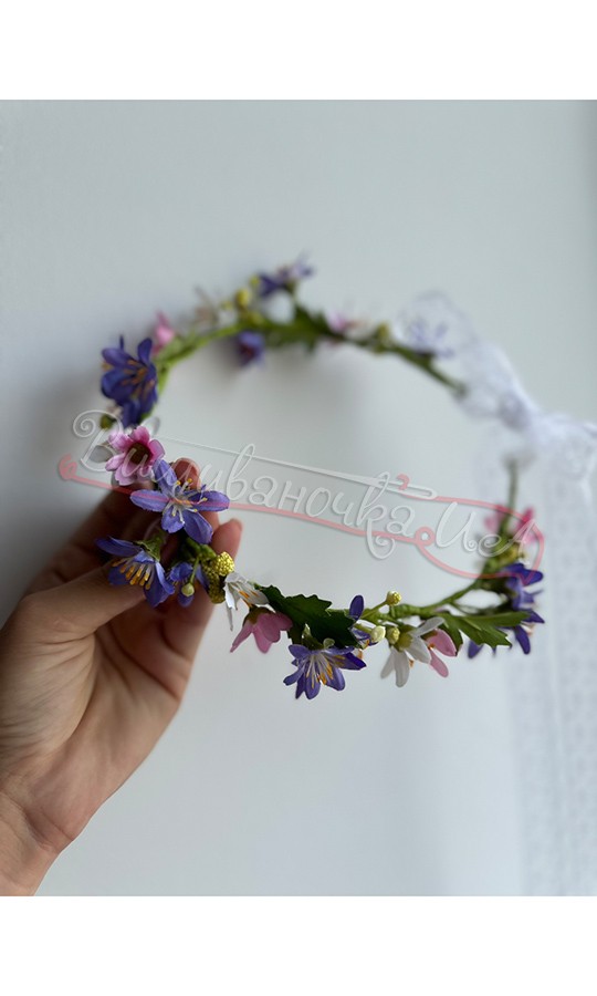 Віночок ручної роботи В65 - фото 1 vishivano4ka.com.ua