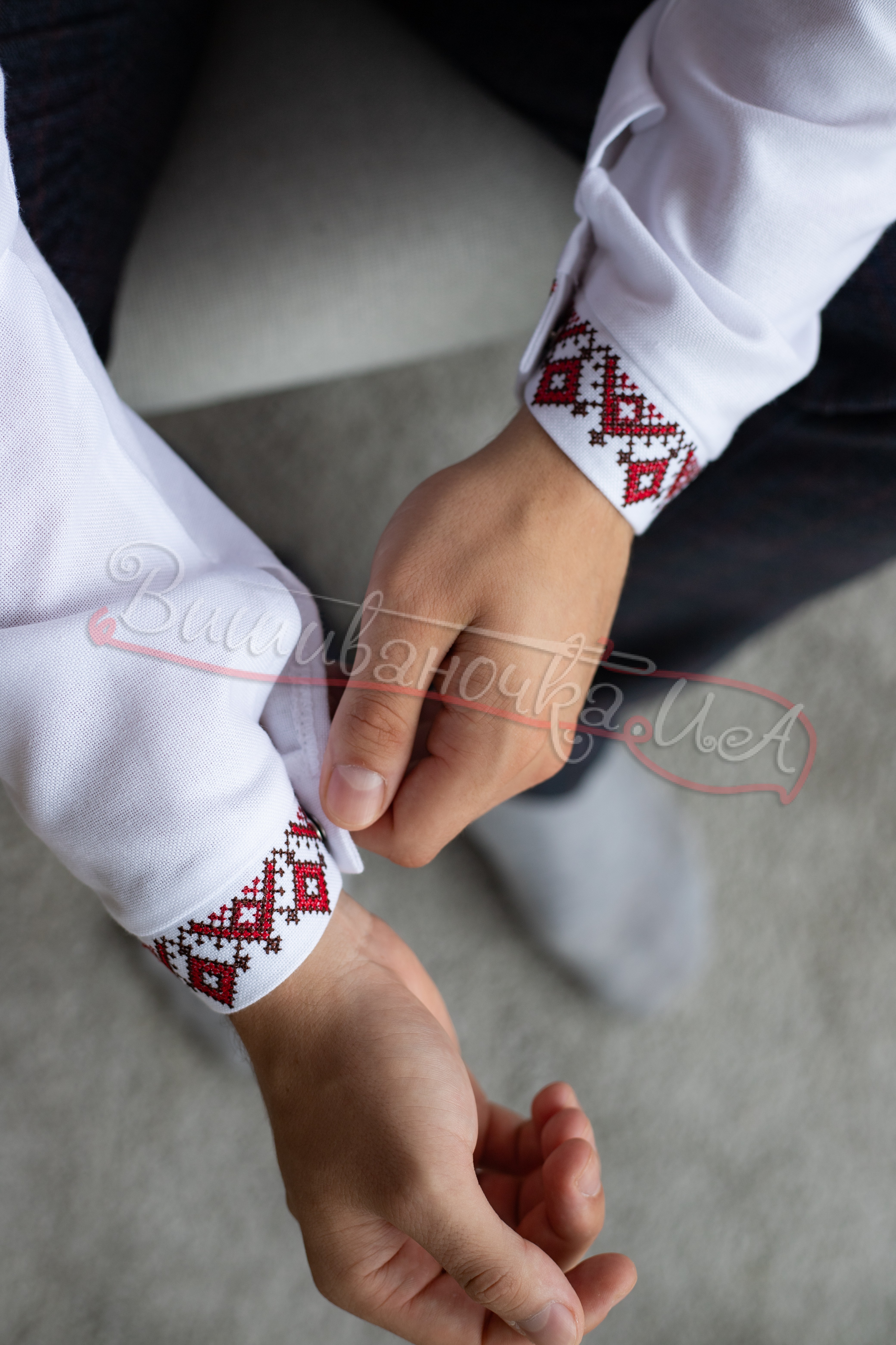 Вышиванка с традиционным узором 6016-2. - фото 3 vishivano4ka.com.ua