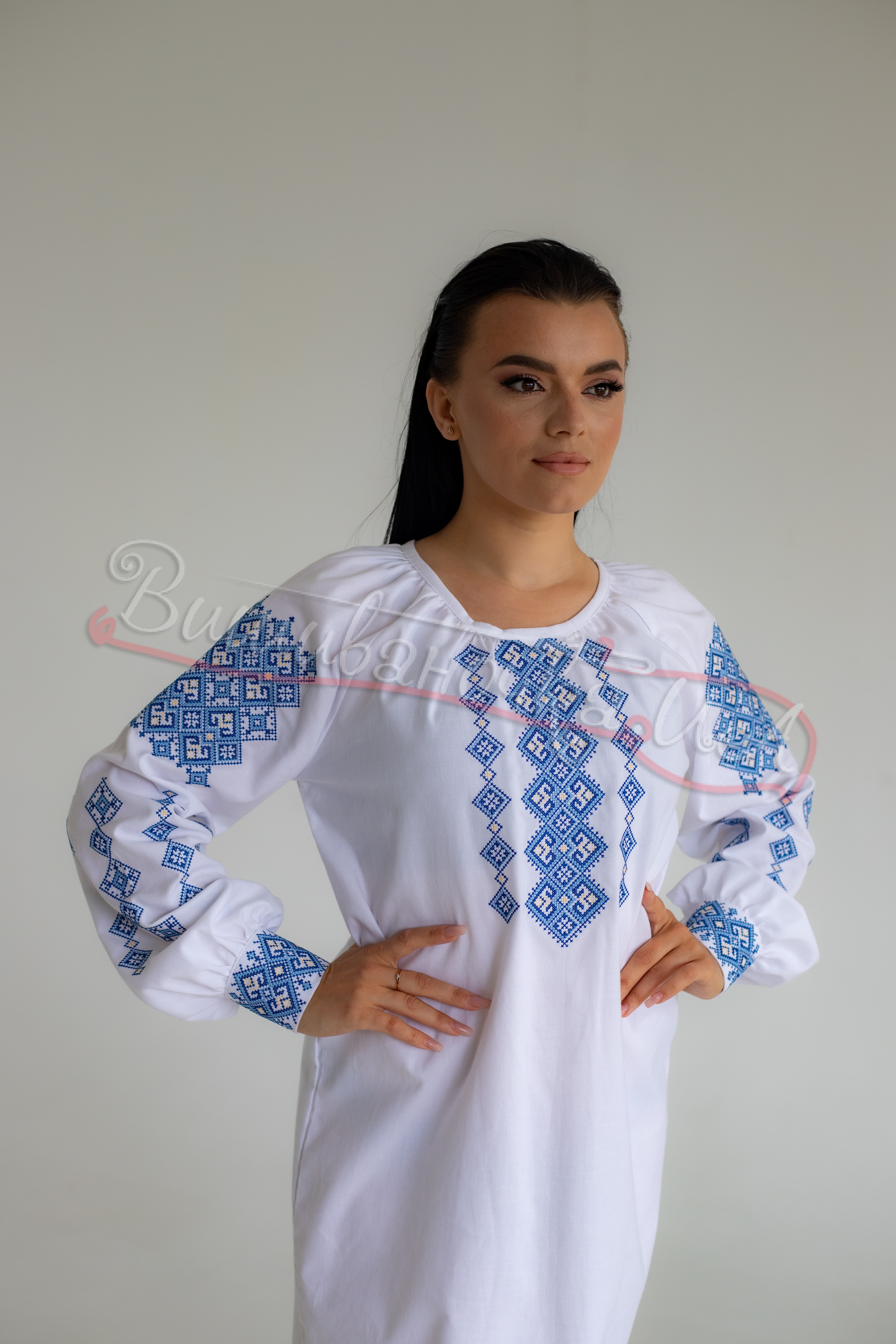 Сукня жіноча вишита 1016-3 - фото 3 vishivano4ka.com.ua