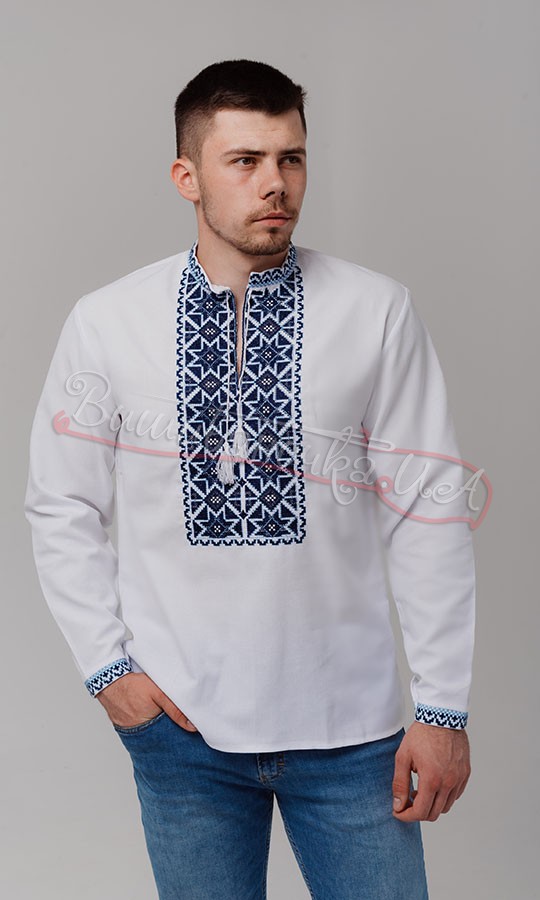 Чоловіча вишиванка на довгий рукав 351-4 - фото 4 vishivano4ka.com.ua