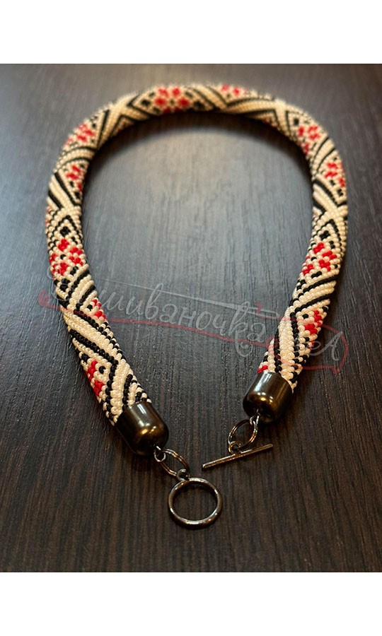 Джгут з бісеру Д32 - фото 3 vishivano4ka.com.ua