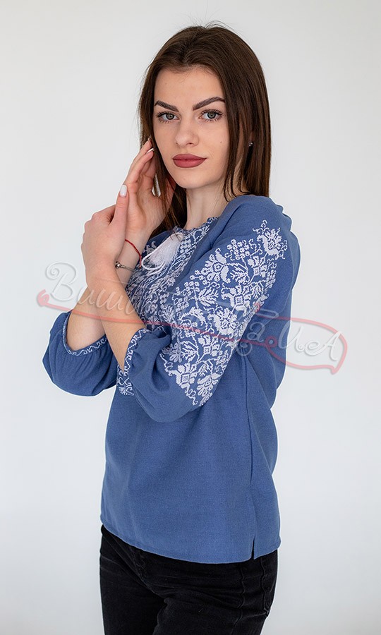 Жіноча вишита блуза 517-7 - фото 3 vishivano4ka.com.ua
