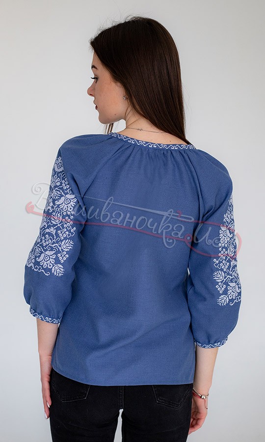 Жіноча вишита блуза 517-7 - фото 4 vishivano4ka.com.ua