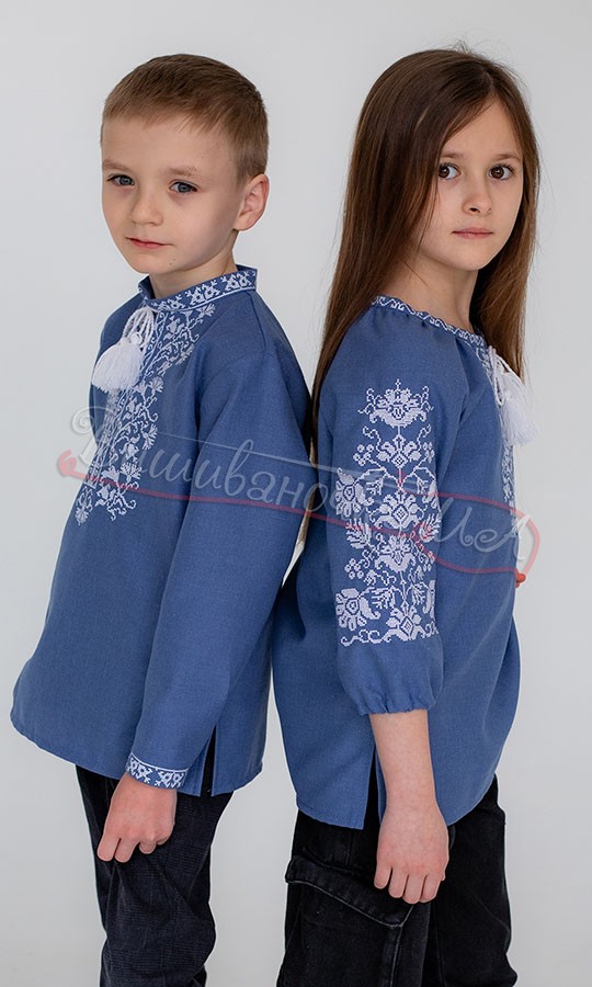 Семейный набор вышиванок 73171 - фото 4 vishivano4ka.com.ua