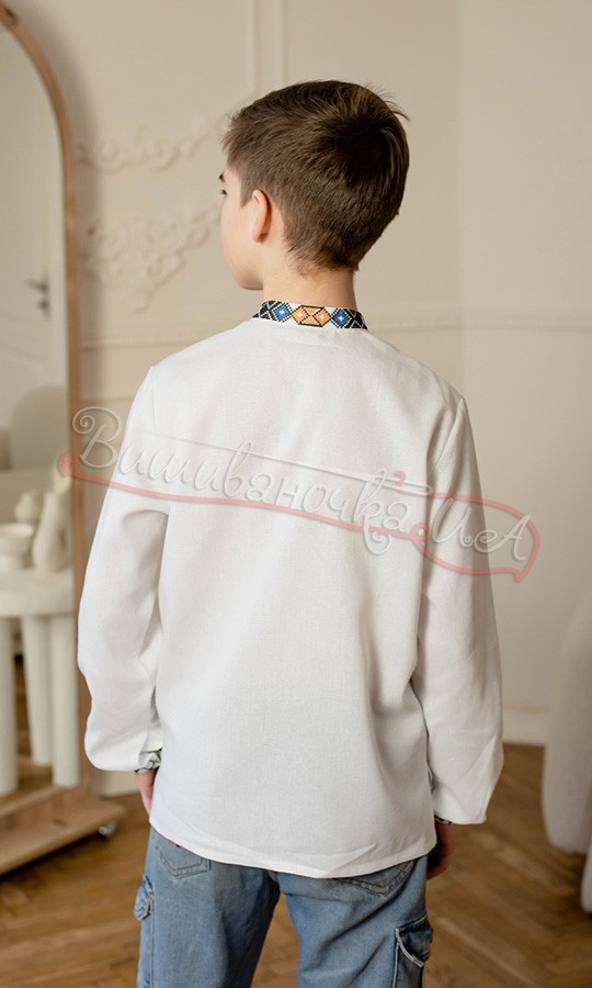 Вишиванка з геометричним узором 4447 - фото 3 vishivano4ka.com.ua