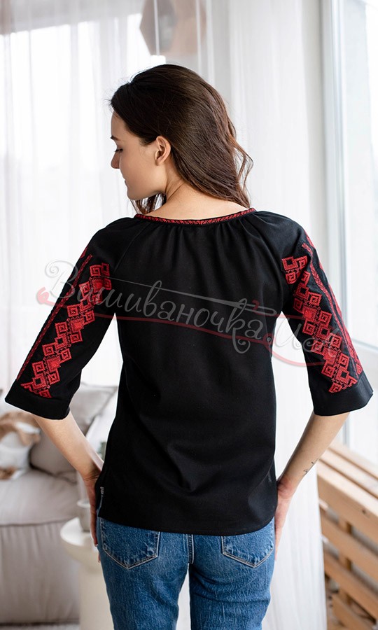 Жіноча блуза з вишивкою 4660 - фото 3 vishivano4ka.com.ua