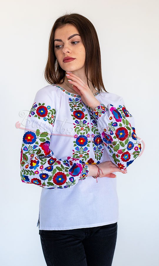 Жіноча вишиванка з яскравим узором 2281 - фото 3 vishivano4ka.com.ua