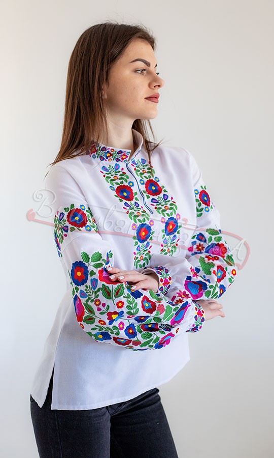 Вишиванка з барвистим узором 2280 - фото 3 vishivano4ka.com.ua