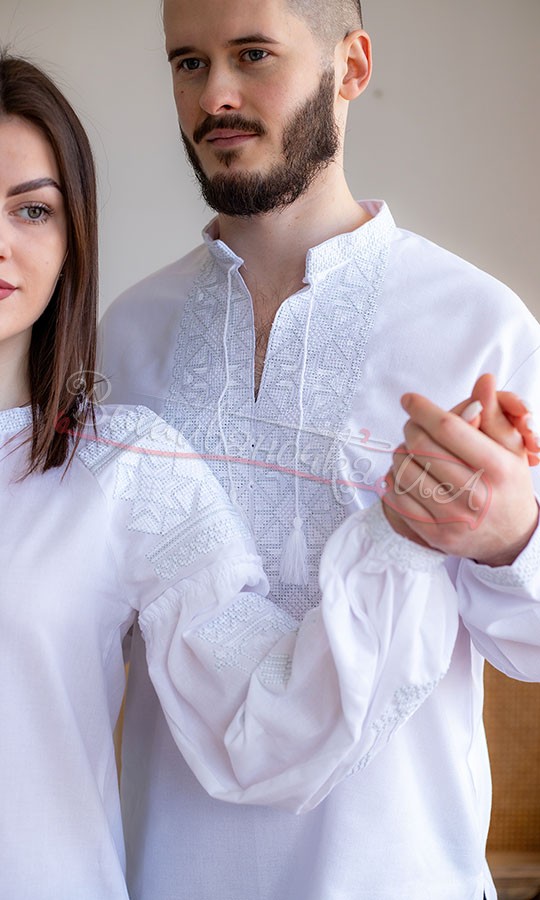 Парный набор вышиванок 7350 - фото 3 vishivano4ka.com.ua