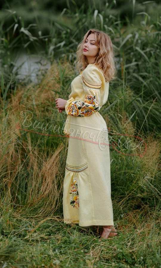 Ніжна жіноча сукня з вишивкою 4548 - фото 4 vishivano4ka.com.ua