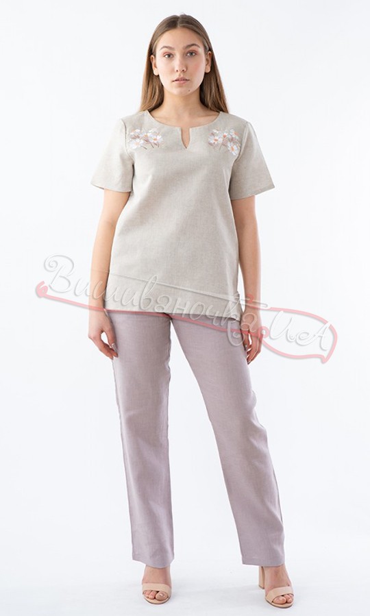 Женская блузка с вышивкой BL 295 - фото 7 vishivano4ka.com.ua