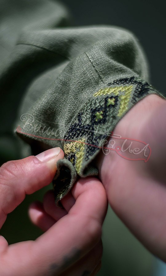 Чоловіча вишита сорочка 4257 - фото 4 vishivano4ka.com.ua