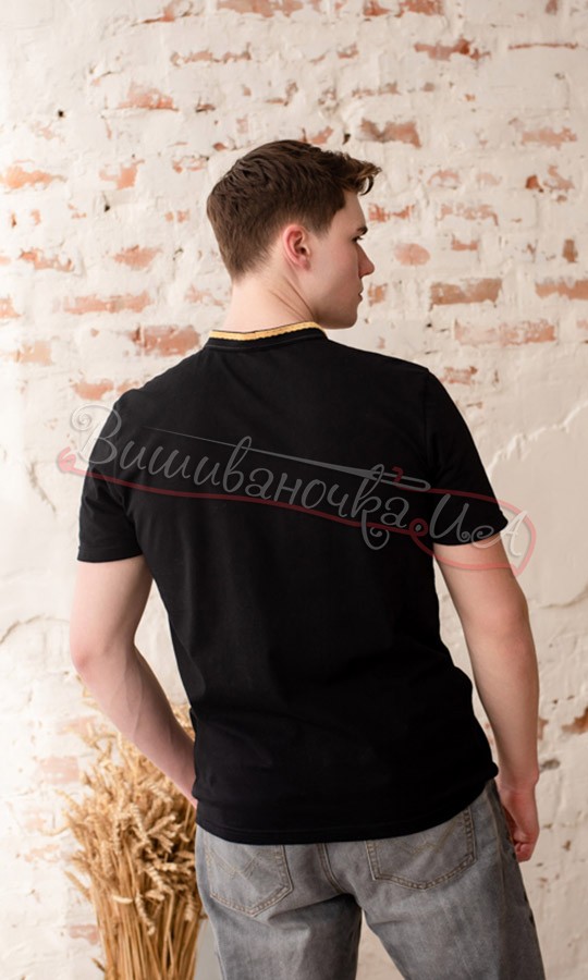 Футболка чоловіча з колосками 5219 - фото 4 vishivano4ka.com.ua