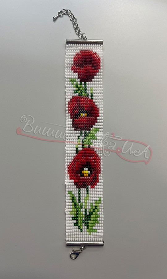 Браслет з бісеру Г47 - фото 1 vishivano4ka.com.ua