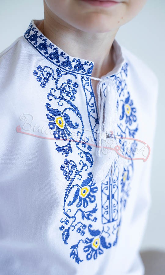 Вышиванка для мальчика 717-3 - фото 3 vishivano4ka.com.ua