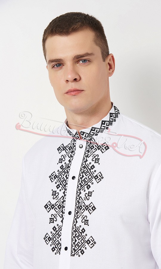 Чоловіча сорочка з вишивкою 3146-5 - фото 3 vishivano4ka.com.ua