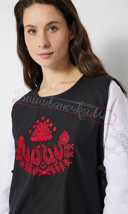 Жилетка в етнічному стилі Ж0110-2 - фото 3 vishivano4ka.com.ua