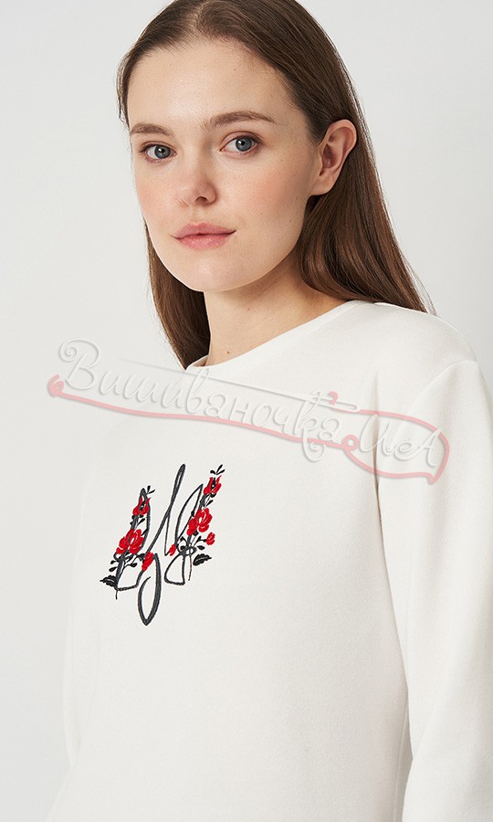 Свитшот с вышивкой герба 0020 - фото 3 vishivano4ka.com.ua