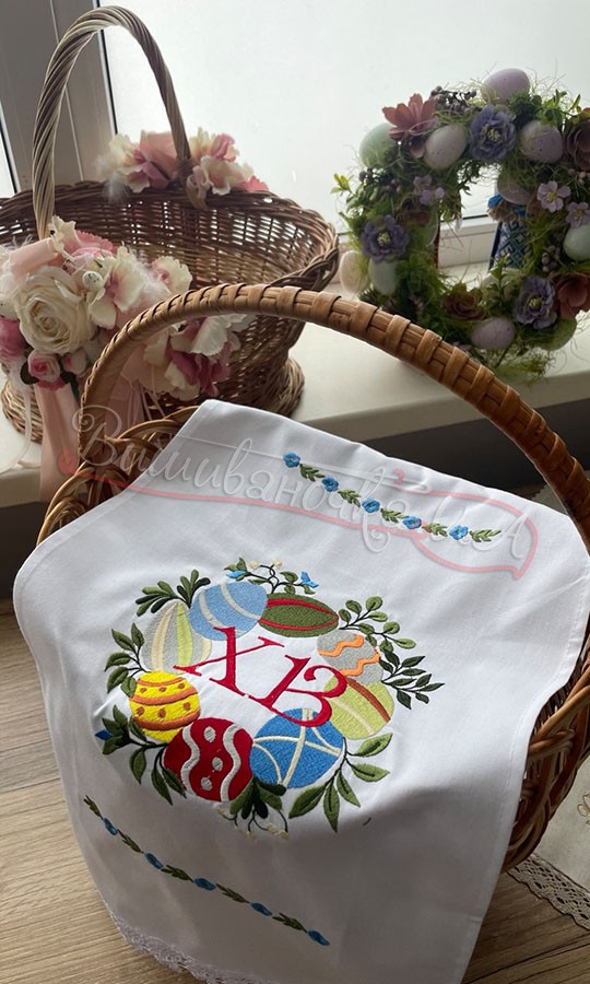 Рушник пасхальний 01 - фото 3 vishivano4ka.com.ua