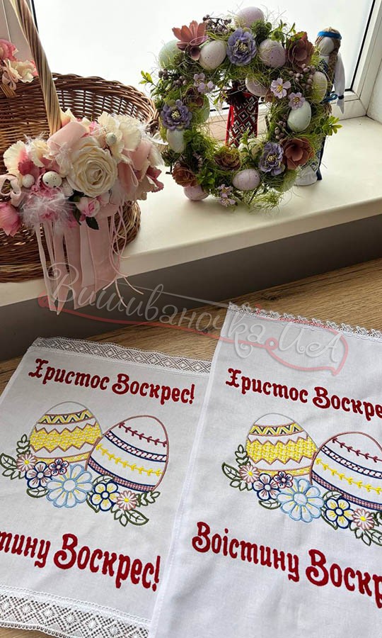 Великодній рушник 02 - фото 3 vishivano4ka.com.ua