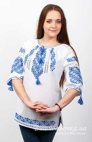 Жіноча вишиванка, ручної роботи РВ01 - фото 1 vishivano4ka.com.ua