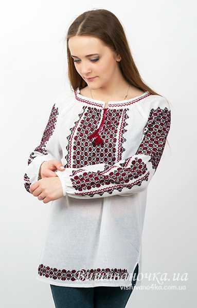 Женская вышиванка, ручная робота РВ08 - фото 1 vishivano4ka.com.ua