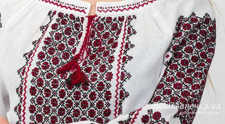 Женская вышиванка, ручная робота РВ08 - фото 2 vishivano4ka.com.ua