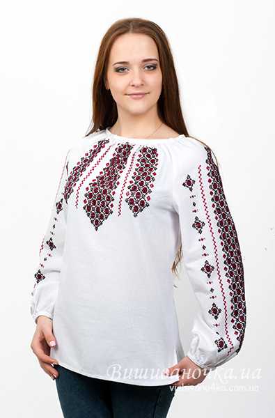 Жіноча вишиванка ручної роботи РВ13 - фото 1 vishivano4ka.com.ua