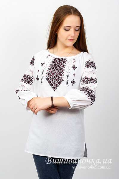 Жіноча вишиванка, ручної роботи РВ16 - фото 1 vishivano4ka.com.ua