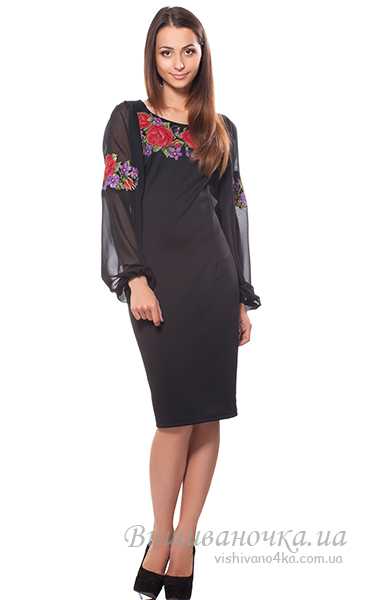 Плаття жіноче святкове СЛ 066 - фото 1 vishivano4ka.com.ua
