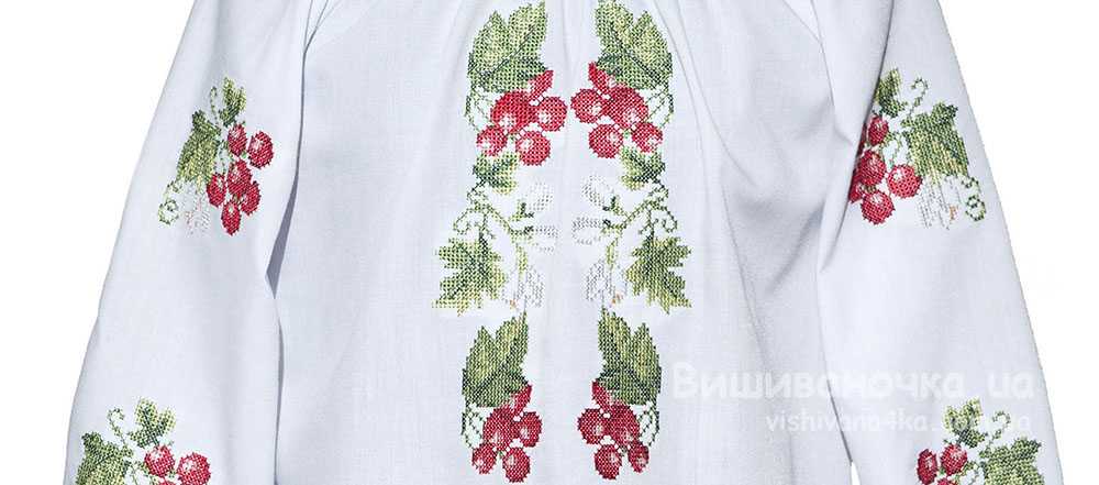 Дитяча блузка вишиванка БС004-007 - фото 2 vishivano4ka.com.ua