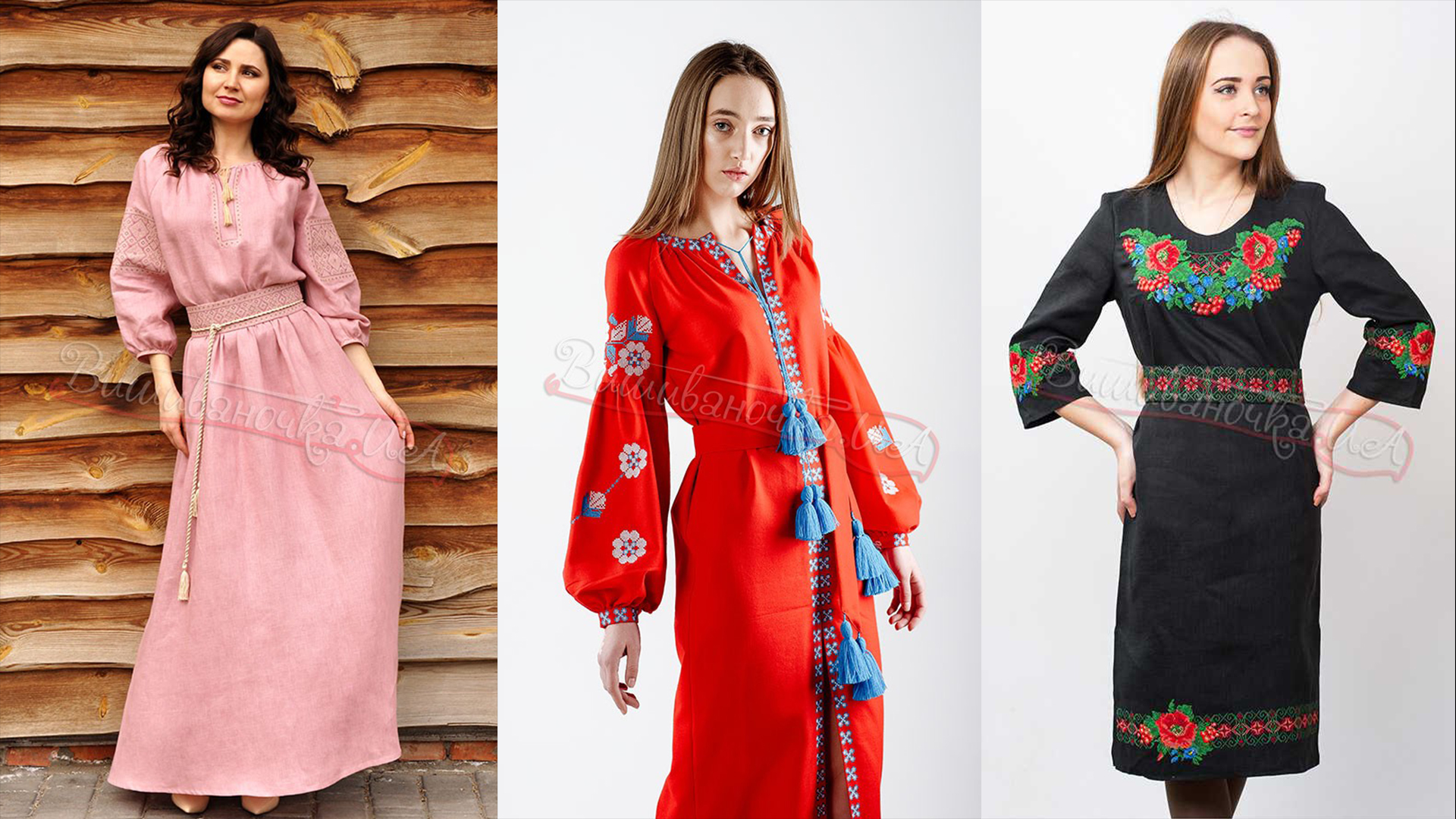Святкові вишиті сукні - фото інтернет-магазин Вишиваночка Святкові вишиті сукні